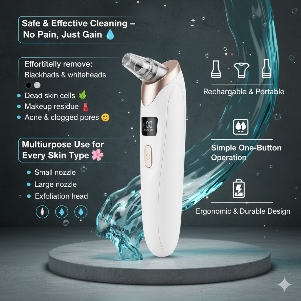 Electric Pore Cleaner & Blackhead Remover